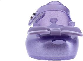 img 3 attached to Детская обувь Mini Melissa Ultragirl с блестящей отделкой