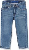levis regular taper jeans washed - quality boys' clothing for a stylish look logo