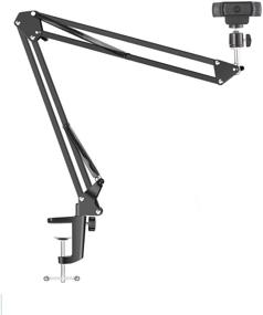 img 4 attached to 📸 Anivia Webcam Stand: Flexible Scissor Arm Clamp Mount for W8 W5 C922 C930e C930 C920 C615 Cameras