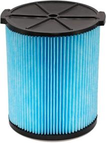 img 4 attached to 🔍 High-Quality VF5000 Pleated Paper Replacement Filter for Ridgid 6-20 Gallon Wet Dry Vacuums - Compatible with WD1450, WD0970, WD1270, and More