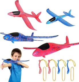 img 4 attached to 🚀 MIMIDOU Outdoor Catapult Slingshot Airplane