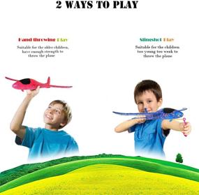 img 3 attached to 🚀 MIMIDOU Outdoor Catapult Slingshot Airplane