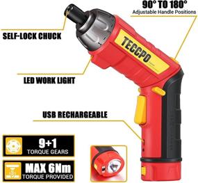 img 2 attached to 🔋 Cordless Drill with 2X2000MAh Batteries and 2 Variable Accessories