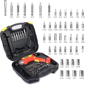 img 3 attached to 🔋 Cordless Drill with 2X2000MAh Batteries and 2 Variable Accessories