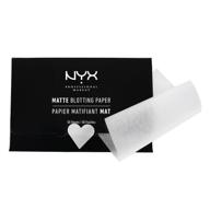 🧻 nyx matte blotting paper - professional makeup logo