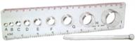 makin's usa clay mixing ruler: achieve perfect proportions for your masterpieces with this 8-inch tool logo