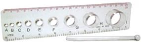 img 1 attached to Makin's USA Clay Mixing Ruler: Achieve Perfect Proportions for your Masterpieces with this 8-Inch Tool