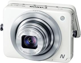 img 2 attached to Canon PowerShot N: 12.1 MP CMOS Digital Camera with 8x Optical Zoom & 28mm Wide-Angle Lens (White)