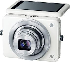 img 1 attached to Canon PowerShot N: 12.1 MP CMOS Digital Camera with 8x Optical Zoom & 28mm Wide-Angle Lens (White)