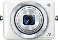 canon powershot n: 12.1 mp cmos digital camera with 8x optical zoom & 28mm wide-angle lens (white) logo