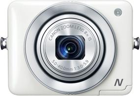 img 4 attached to Canon PowerShot N: 12.1 MP CMOS Digital Camera with 8x Optical Zoom & 28mm Wide-Angle Lens (White)