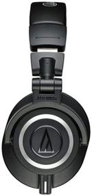 img 2 attached to Audio-Technica ATH-M50x Professional Monitor Headphones + Slappa Full-Sized HardBody PRO Headphone Case Bundle