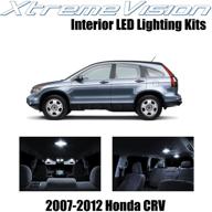 💡 улучшенный комплект led-освещения для салона xtremevision для honda crv 2007-2012 (6 штук) с чисто белым освещением + инструмент для установки. логотип