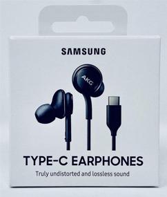 img 1 attached to 🎧 Наушники Samsung USB Type-C EO-IC100BBEGWW Black (Черный) - Высококачественное звучание для устройств с USB Type-C