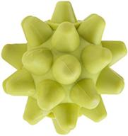 🌵 spiky massage ball for deep tissue back massage, foot massager, spiked roller ball massagers for plantar fasciitis relief - yellow (no ball base) logo