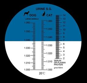 img 1 attached to 🐾 Rhino Clinical Pet (Dog & Cat) Refractometer HR305 with Automatic Temperature Compensation (ATC) - Urine Specific Test