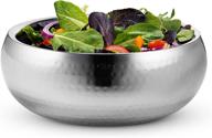 🍲 enhance your table setting with the kook double wall serving bowl logo