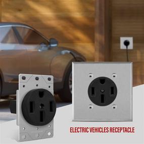 img 1 attached to 🔌 Enerlites EV Charging Station - Electric Vehicle Receptacle for Efficient Electrical Connectivity