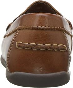 img 2 attached to Стильные и удобные мокасины для мальчиков Florsheim Jasper Driver Saddle Medium.