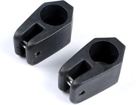img 3 attached to 🔧 Mxeol Bimini Top Fittings: Black Nylon Jaw Slide Hardware Pair - Durable and Convenient