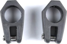 img 4 attached to 🔧 Mxeol Bimini Top Fittings: Black Nylon Jaw Slide Hardware Pair - Durable and Convenient