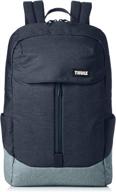 🎒 thule lithos backpack in carbon blue logo