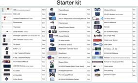 img 1 attached to 🛠️ KINCREA Mega 2560 Project - Ultimate Starter Kit Compatible with ArduinoIDE: Complete with Tutorial, MEGA 2560 R3 Controller Board, LCD 1602, Servo, Stepper Motor (242 Items)