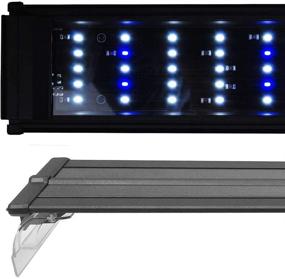img 4 attached to 🐠 Beamswork DA 0.50W LED Pent Aquarium Light for Marine FOWLR Cichlid Tanks (80cm - 30")