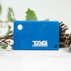 img 1 attached to 💳 The Adventure Guys Credit Card Multitool - 10 in 1 Wallet Multitool Card - The Ultimate Stocking Stuffer For Men - Credit Card Tool With Wallet Knife - Premium Wallet Tool Card For Men with Enhanced SEO