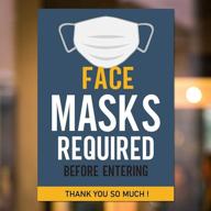 🎭 essential face mask decal stickers - mandatory accessory logo