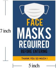 img 3 attached to 🎭 Essential Face Mask Decal Stickers - Mandatory Accessory