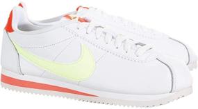 img 3 attached to Men's Sneakers: NIKE Cortez Leather Metallic Silver Shoes and Fashion