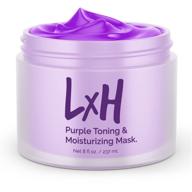 lxh purple toning moisturizing mask logo