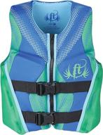 🌊 stay safe and dry with the full throttle youth rapid dry flex-back life jacket logo