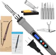 🔥 adjustable digital thermostatic temperature controlled soldering iron логотип