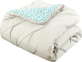 img 2 attached to Chic Home Reversible Comforter Contemporary