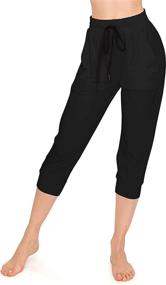 img 3 attached to ALWAYS Women Drawstrings Jogger Sweatpants Sports & Fitness