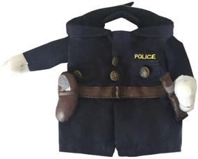 img 3 attached to 👮 NACOCO Pet Policeman Costumes: Perfect Halloween Suits for Dogs and Cats