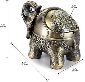 img 3 attached to Stylish and Functional: YANXUS Decorative Windproof Elephant Cigarettes for Your Smoking Pleasure