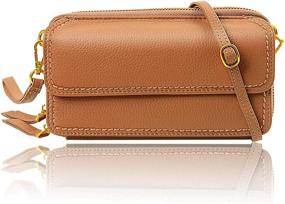 img 4 attached to Womens Handbag Leather Crossbody Evening Women's Handbags & Wallets