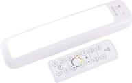 🔦 ge 41617-t1 wireless led light bar: no wiring needed, remote-controlled within 50ft, easy install, 100 lumens, color changing – ideal for closet, cabinet, pantry логотип