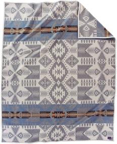 img 1 attached to Pendleton Heritage Collection Blanket Silver