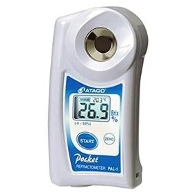 img 3 attached to Atago PAL-1 Digital Pocket Refractometer, Brix 0-53%