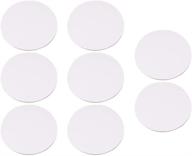 🖼️ premium heallily 8pcs round painting canvas panel set - high-quality canvas painting boards for artists logo