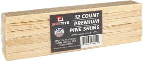 img 3 attached to 🔨 MaxTite Pine Wood Shims - Contractor Grade (12 Pack): Boost Your Project with Premium Quality!
