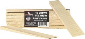 img 4 attached to 🔨 MaxTite Pine Wood Shims - Contractor Grade (12 Pack): Boost Your Project with Premium Quality!
