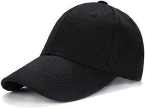 img 4 attached to 🧢 Premium Adjustable Baseball Hat: Edoneery Unisex Profile Cap for Boys' Accessories