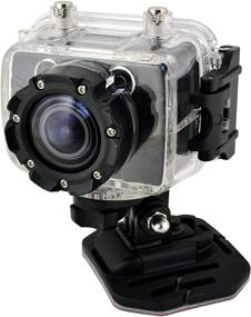 img 3 attached to Захватывайте захватывающие приключения в четком Full HD с камерой Coleman Bravo 1080p Helmet (CXS2WP)
