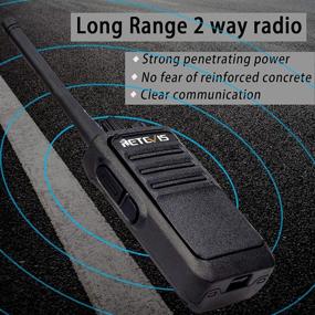 img 3 attached to 📻 Retevis RT17 Long Range Walkie Talkies, Rechargeable Two Way Radios with Charger Base, Portable 2 Way Radios for Adults School Church Business Construction(6 Pack) - With Earpieces Mic