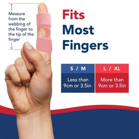 img 3 attached to 🤲 Dr. Arthritis Finger Splint and Handbook: Effective Trigger Finger Brace for Straightening Pinky and Other Fingers - Adjustable Support for Index, Middle, Ring, and Pinky Finger - Comfortable Padded Splint, S/M Size